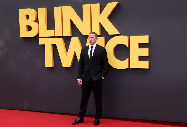 O Channing Tatum παρευρίσκεται στην ευρωπαϊκή πρεμιέρα της ταινίας "Blink Twice" στην πλατεία Λέστερ στο Λονδίνο, στις 19 Αυγούστου 2024