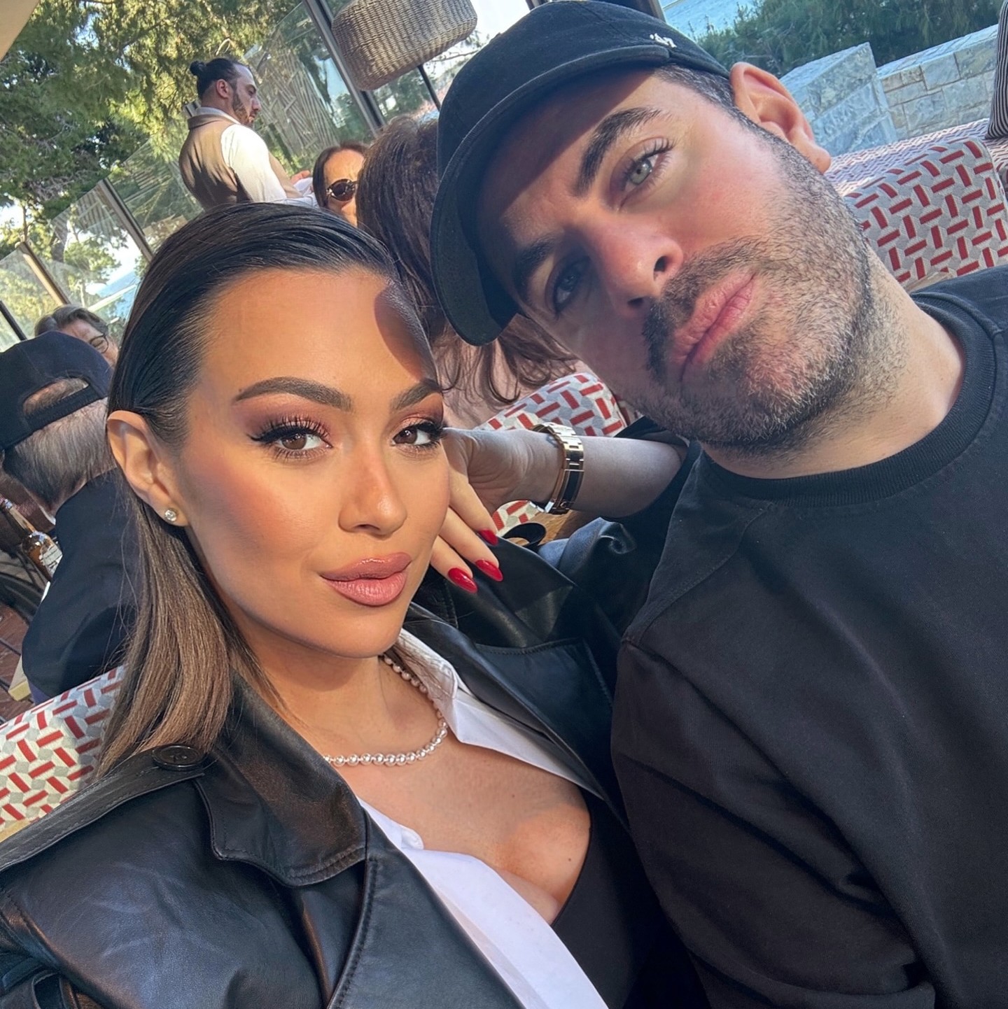 Η Δώρα παντέλη με τον σύντροφό της