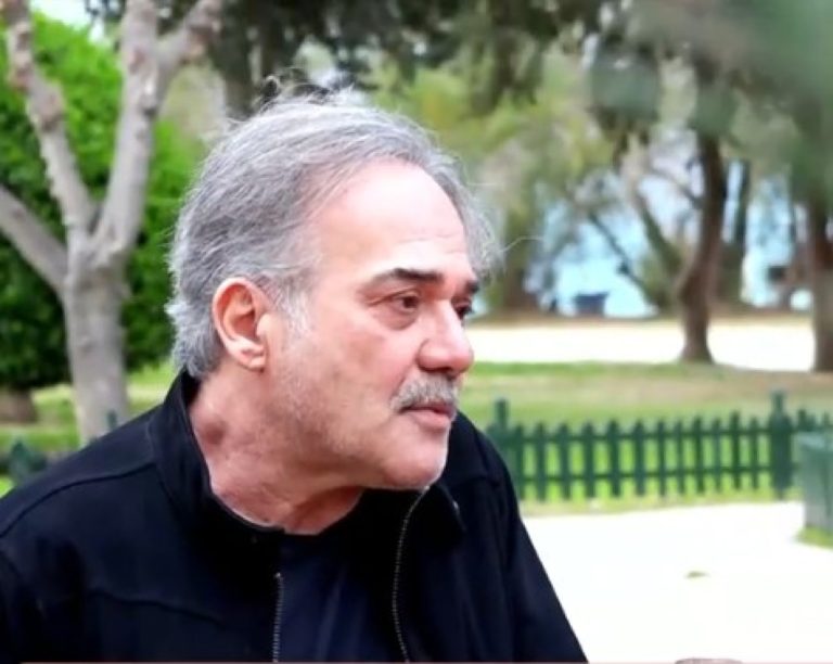 Ο ηθοποιός Παύλος Ευαγγελόπουλος