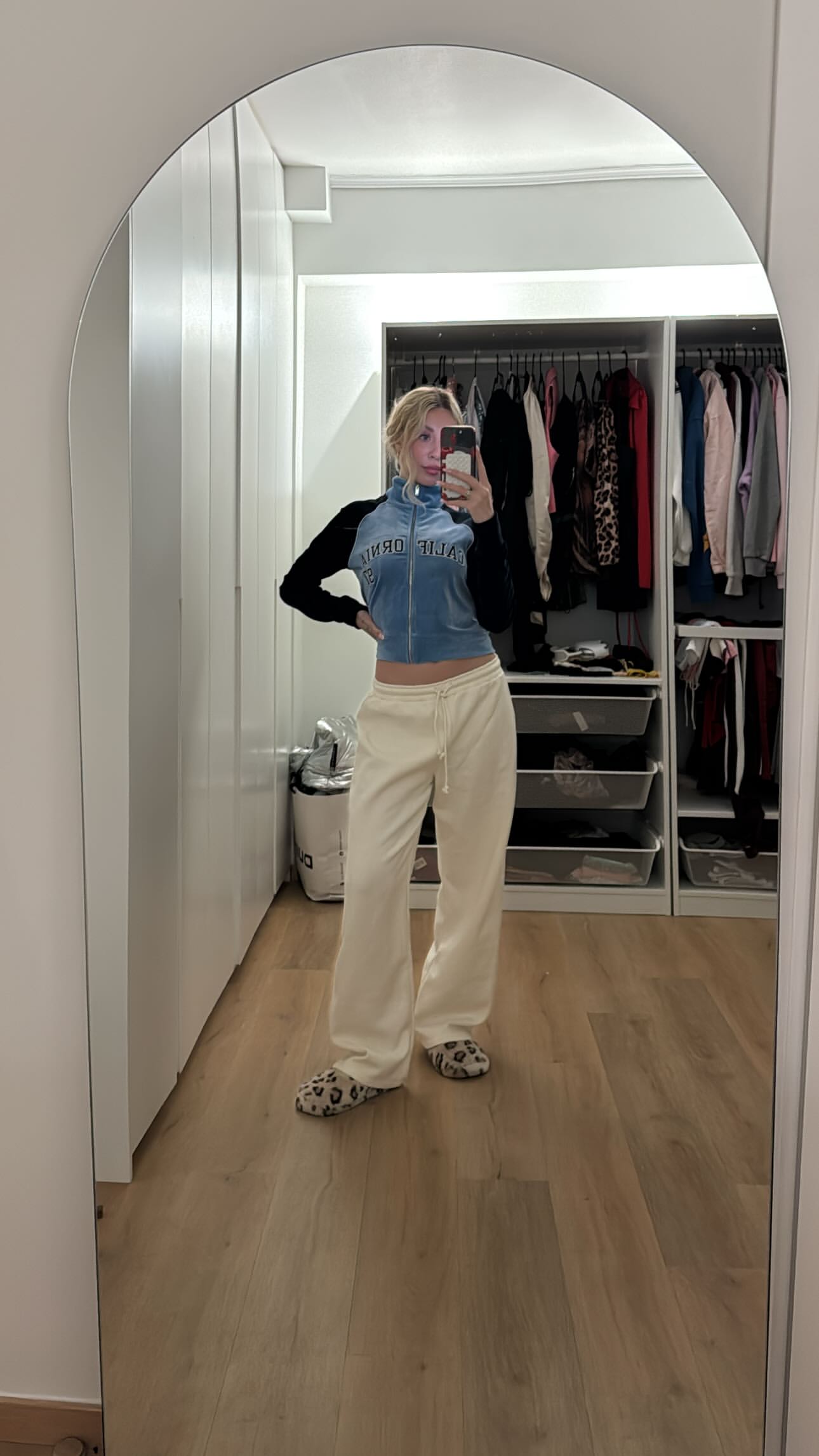 Το dressing room της Γαρυφαλλιάς Καληφώνη