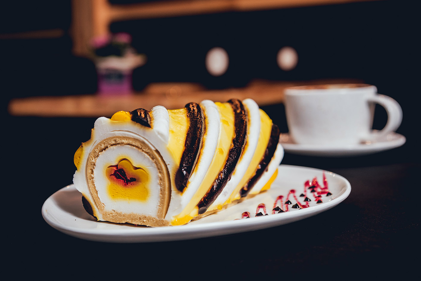 Γλυκό ρολό με κρέμα