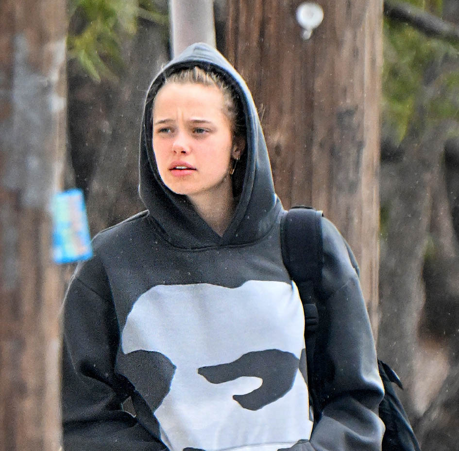 H Shiloh Jolie στις 18 Μαρτίου 2025 στο Studio City στην California.