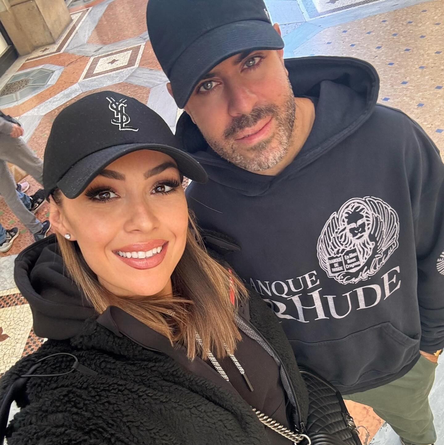 Η Δώρα Παντέλη με τον σύζυγό της