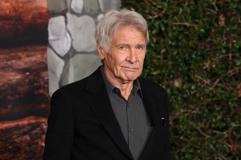 O Harrison Ford φτάνει στην πρεμιέρα του Λος Άντζελες της Paramount+ Series "1923" Season 2 στο Harmony Gold στις 19 Φεβρουαρίου 2025.