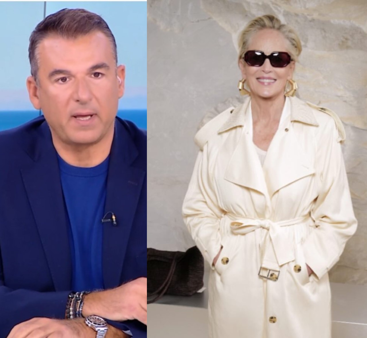 Γιώργος Λιάγκας - Sharon Stone