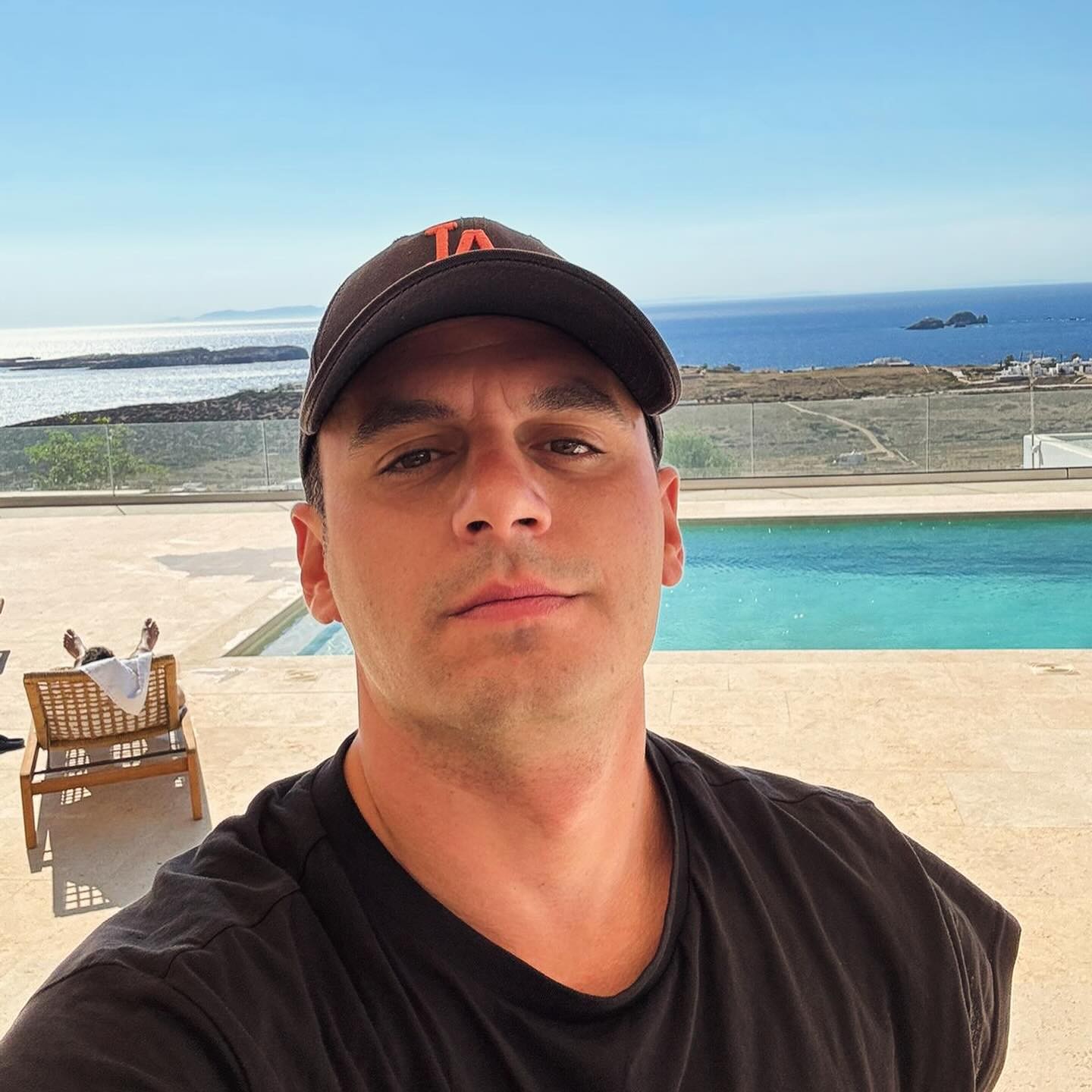 Ο Παναγιώτης κουτσουμπής στην Πάρο