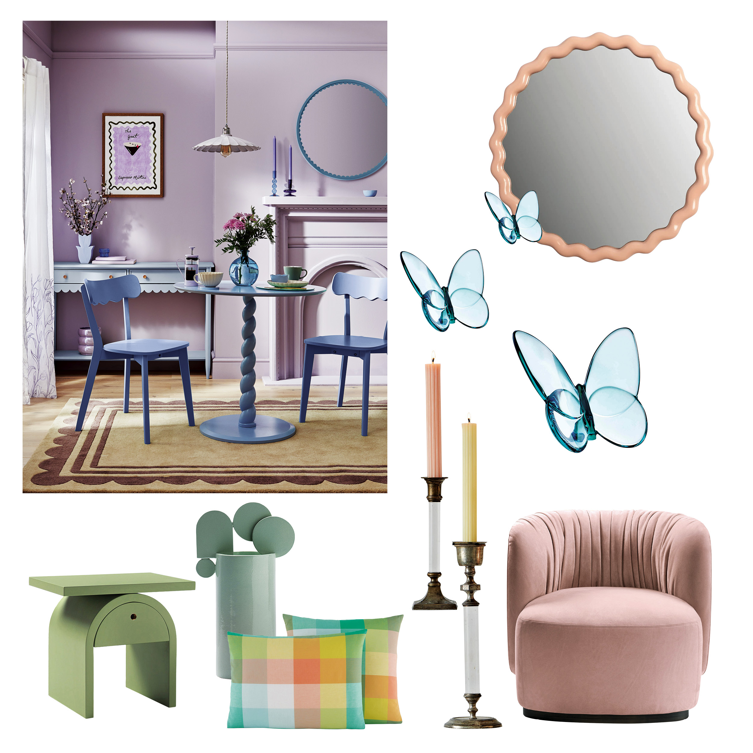 παστέλ διακόσμηση