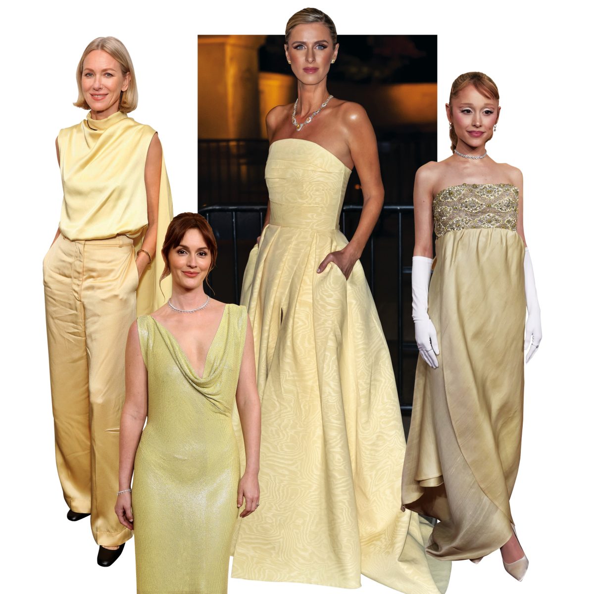 διάσημες που φοράνε κίτρινα ρούχα