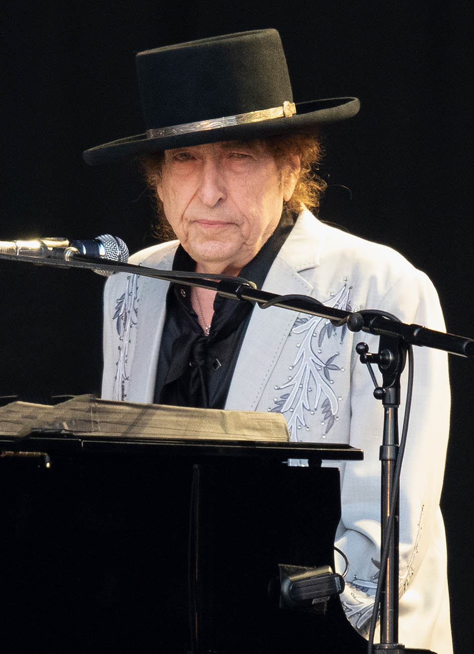 O Bob Dylan εμφανίζεται στη σκηνή του Barclaycard Presents British Summer Time Hyde Park στο Hyde Park στις 12 Ιουλίου 2019 στο Λονδίνο.