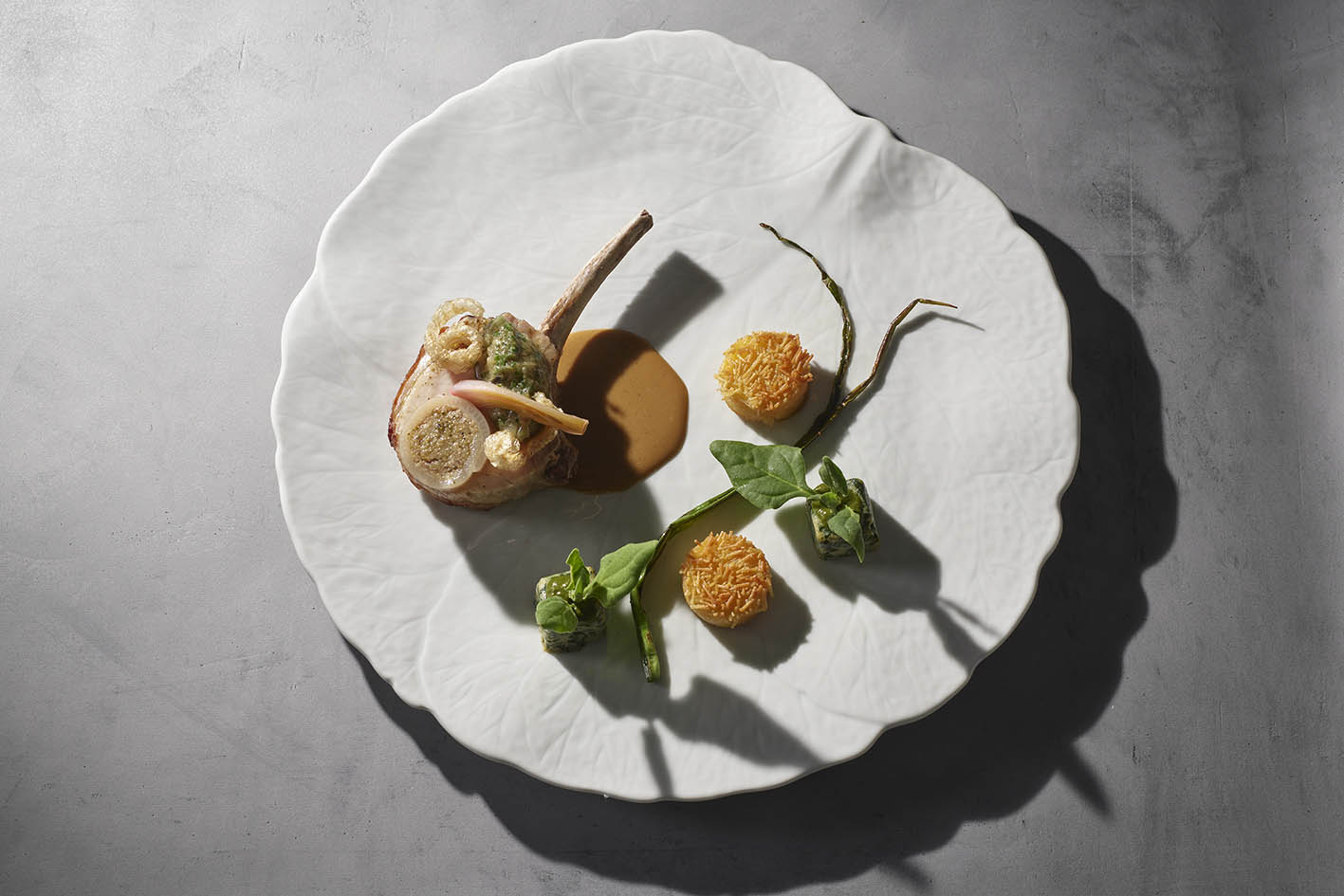 Πιάτο που φέρνει την υπογραφή του Daniel Boulud, και το βρίσκεται στο εστιατόριο Daniel