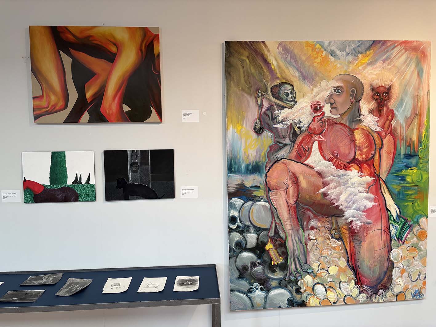 Η έκθεση Homo Animalis παρουσιάζει τα έργα φοιτητών του Α΄ και του ΣΤ΄ Εργαστηρίου Ζωγραφικής της Ανωτάτης Σχολής Καλών Τεχνών (ΑΣΚΤ), οι οποίοι με τις καλλιτεχνικές τους δημιουργίες διευρύνουν την έννοια και την αντίληψη της σχέσης Ανθρώπου και Ζώου στη σύγχρονη τέχνη.