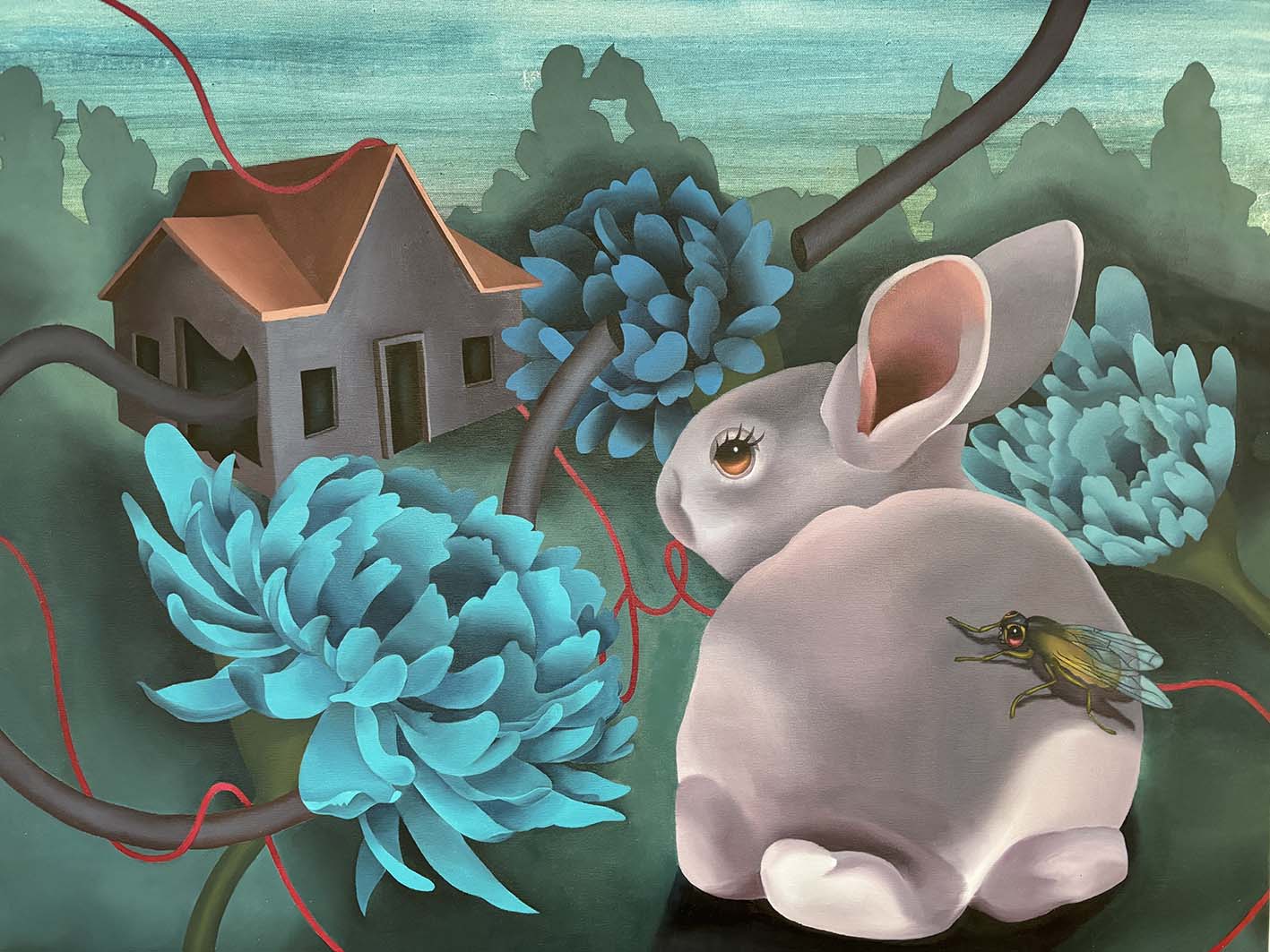 Η έκθεση Homo Animalis παρουσιάζει τα έργα φοιτητών του Α΄ και του ΣΤ΄ Εργαστηρίου Ζωγραφικής της Ανωτάτης Σχολής Καλών Τεχνών (ΑΣΚΤ), οι οποίοι με τις καλλιτεχνικές τους δημιουργίες διευρύνουν την έννοια και την αντίληψη της σχέσης Ανθρώπου και Ζώου στη σύγχρονη τέχνη.