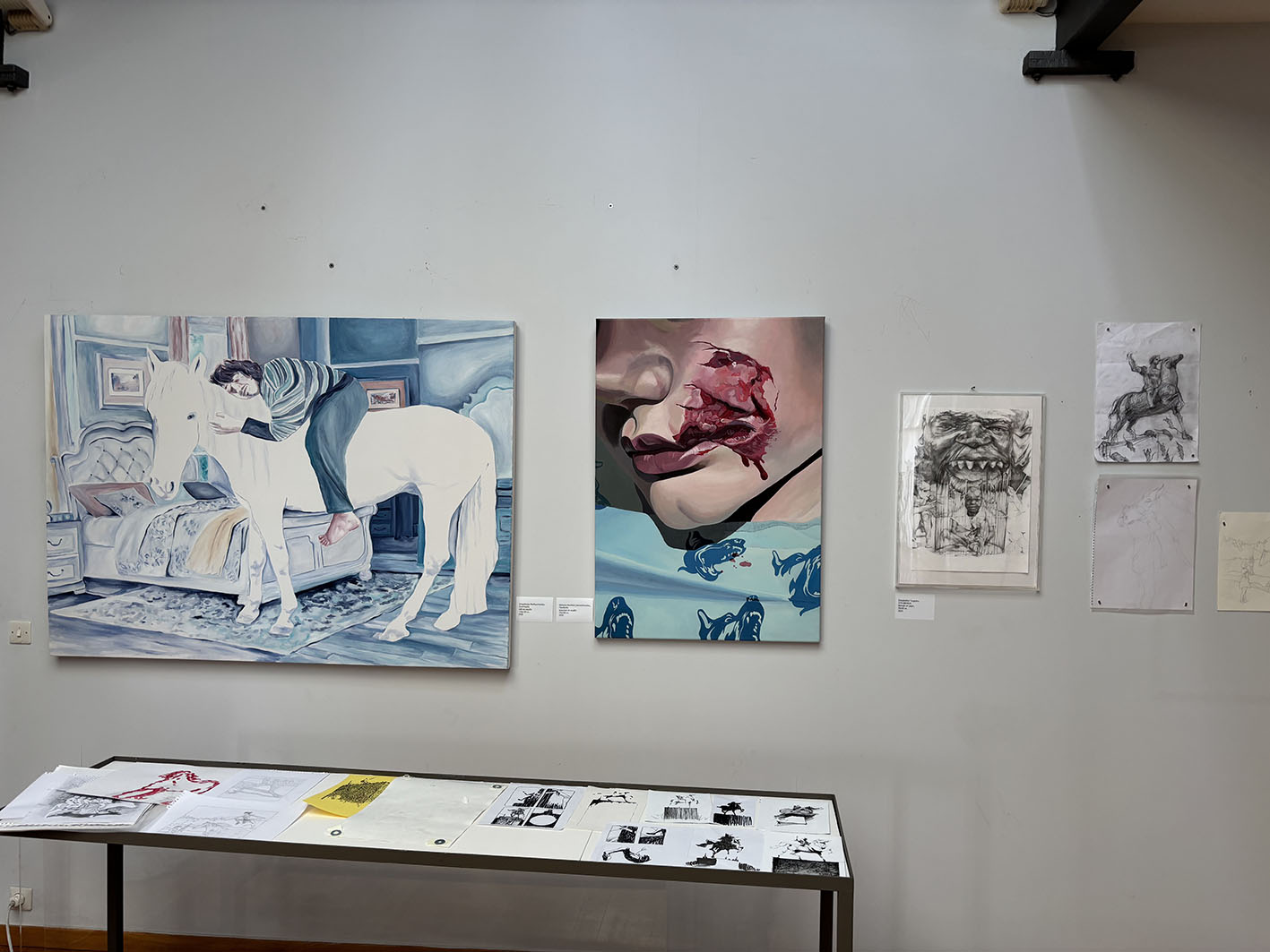 Η έκθεση Homo Animalis παρουσιάζει τα έργα φοιτητών του Α΄ και του ΣΤ΄ Εργαστηρίου Ζωγραφικής της Ανωτάτης Σχολής Καλών Τεχνών (ΑΣΚΤ), οι οποίοι με τις καλλιτεχνικές τους δημιουργίες διευρύνουν την έννοια και την αντίληψη της σχέσης Ανθρώπου και Ζώου στη σύγχρονη τέχνη.