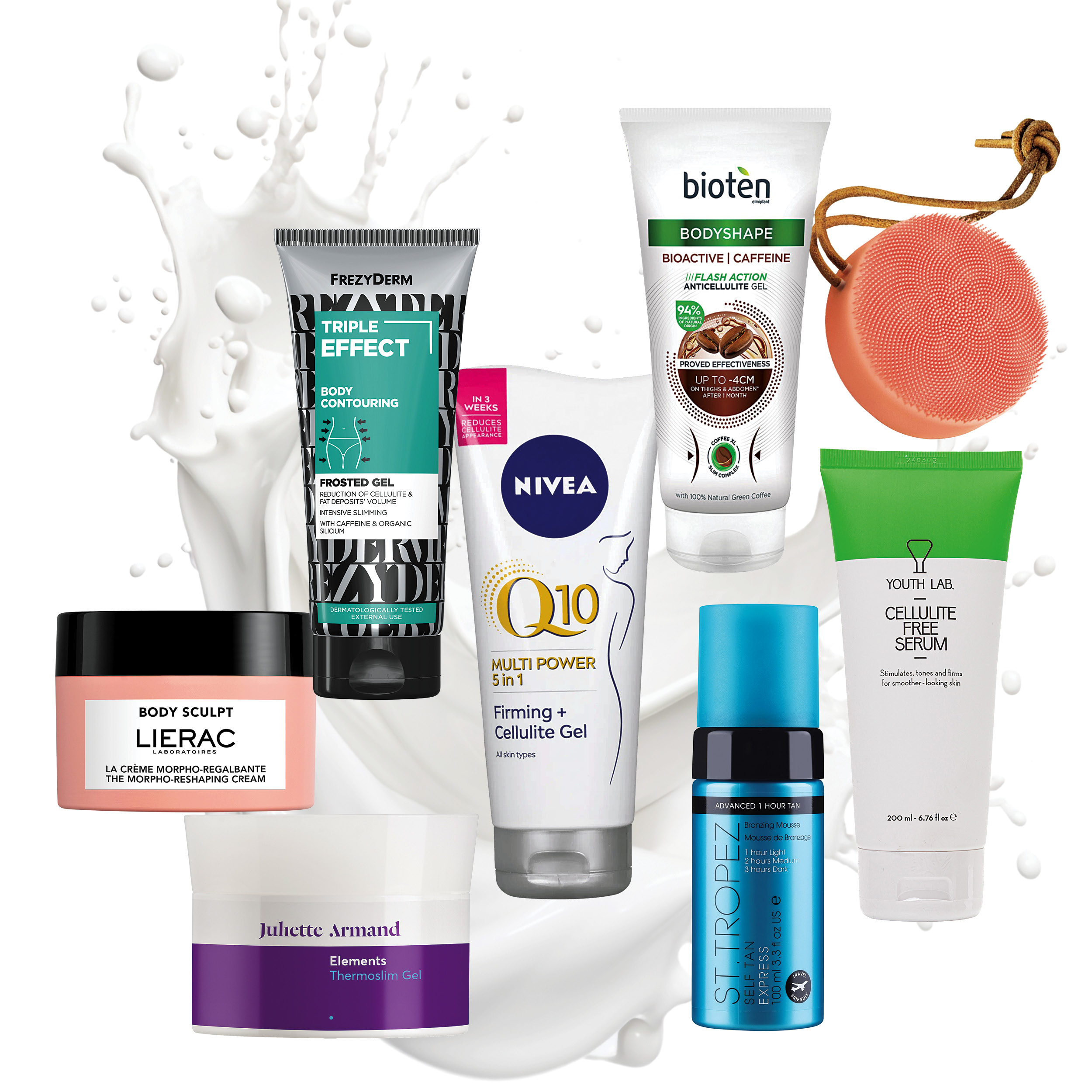 Καλλίγραμμο σώμα στην παραλία