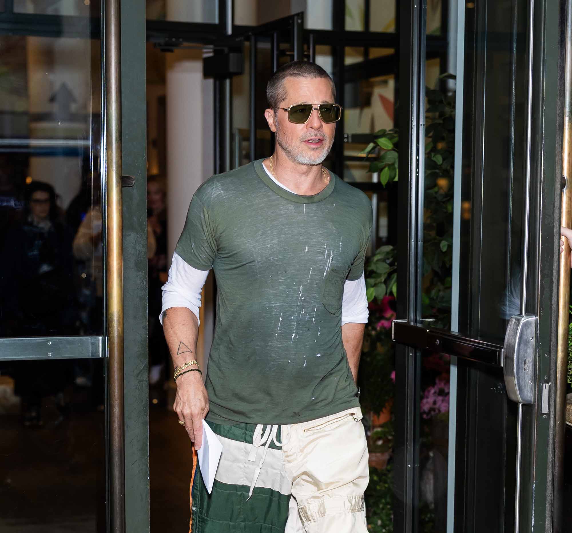 Ο Brad Pitt στις 14 Ιουνίου 2025 στη Νέα Υόρκη.
