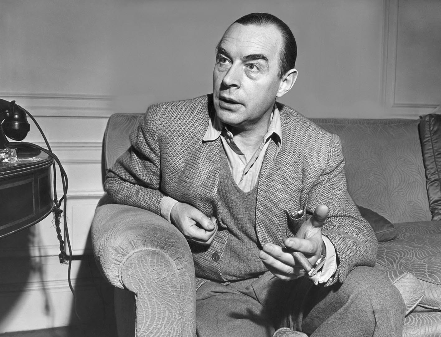O Erich Maria Remarque (1898-1970), Γερμανός μυθιστοριογράφος, στη Νέα Υόρκη.