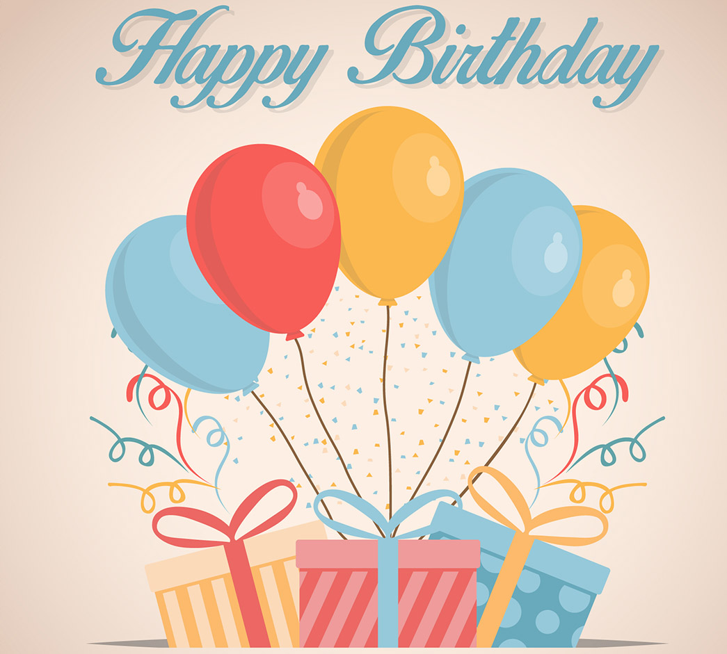 Γενέθλια κόνσεπτ σκίτσο για Happy Birthday