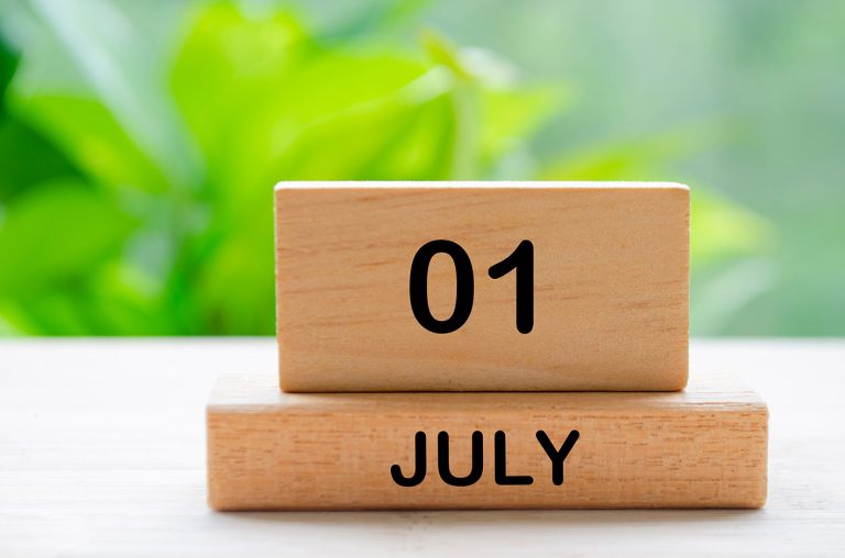 Ημερολόγιο Ιούλιος 1