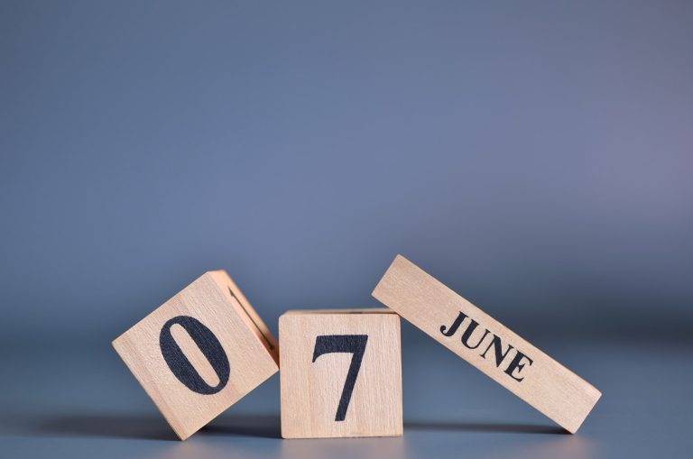 Hμερολόγιο Ιούνιος 7.