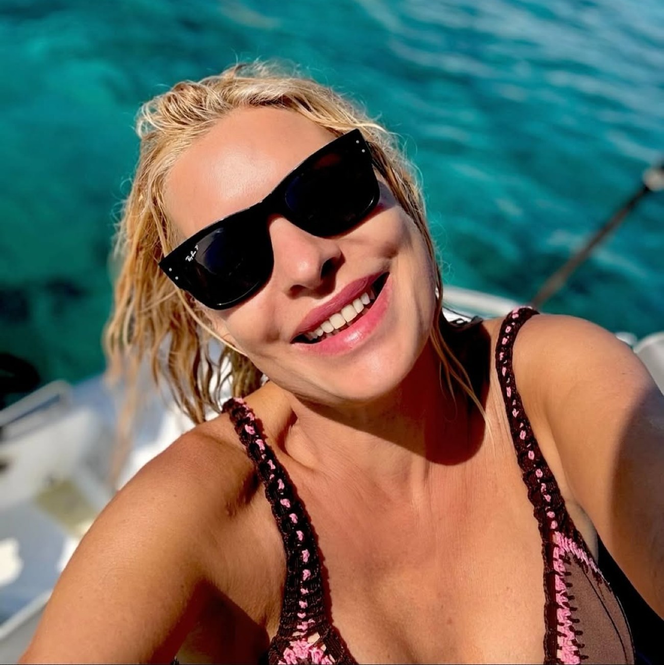 H Ελένη Μενεγάκη στους Παξούς