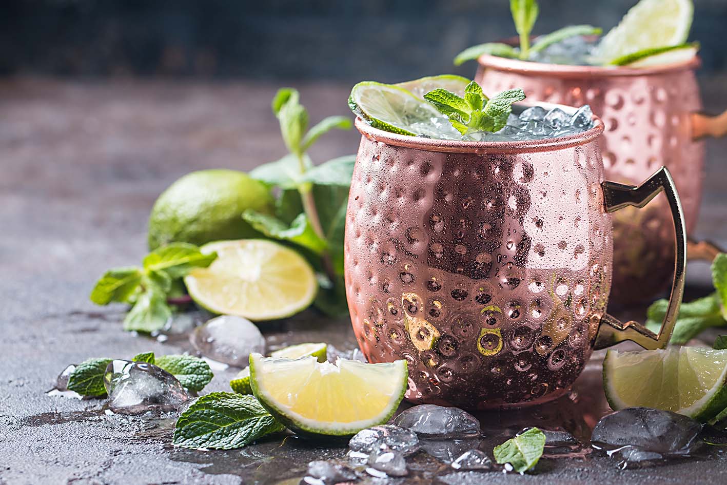 Mexican Mule με τεκίλα ή Μoscow Mule με βότκα