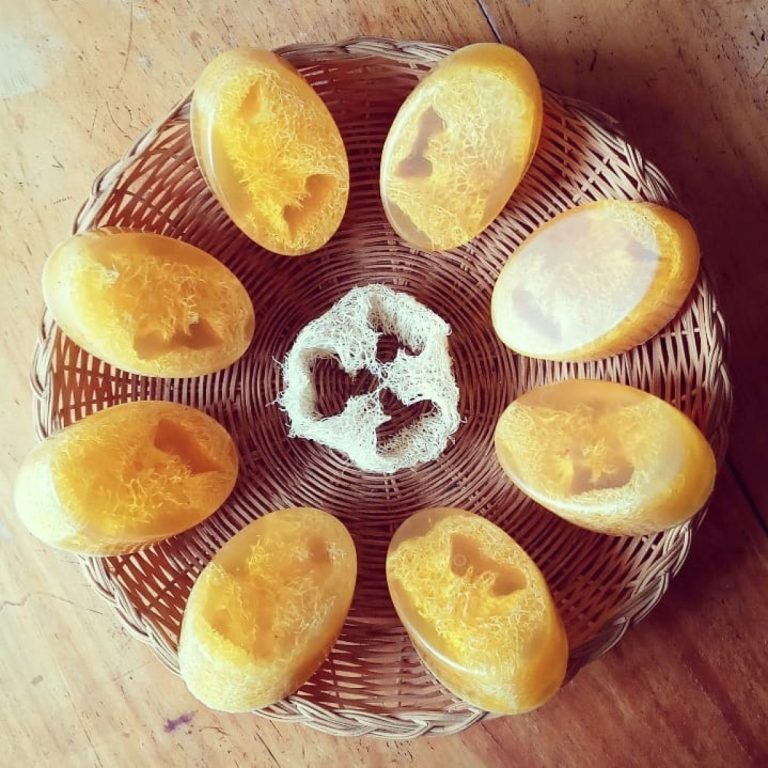 Σαπούνια με λούφα