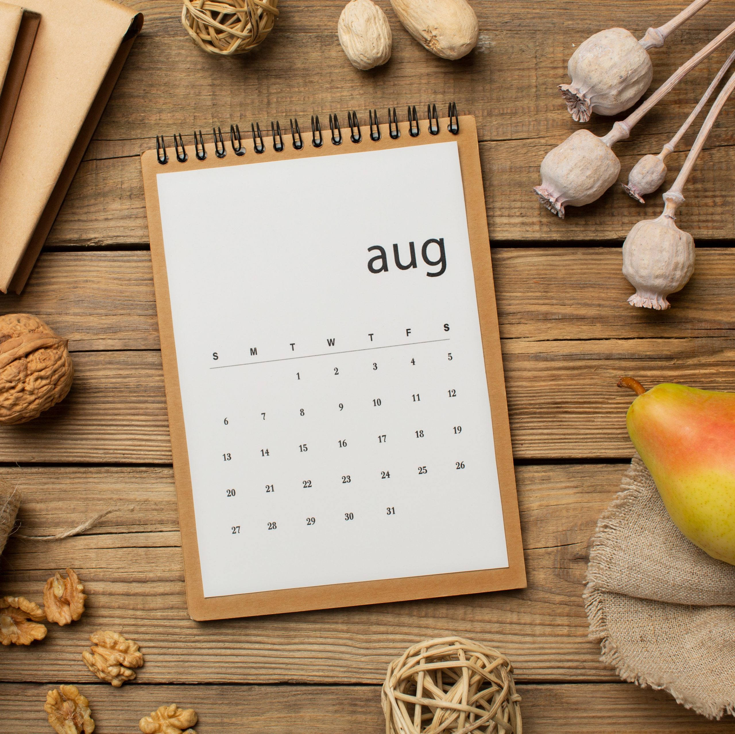 Ημερολόγιο Αυγούστου