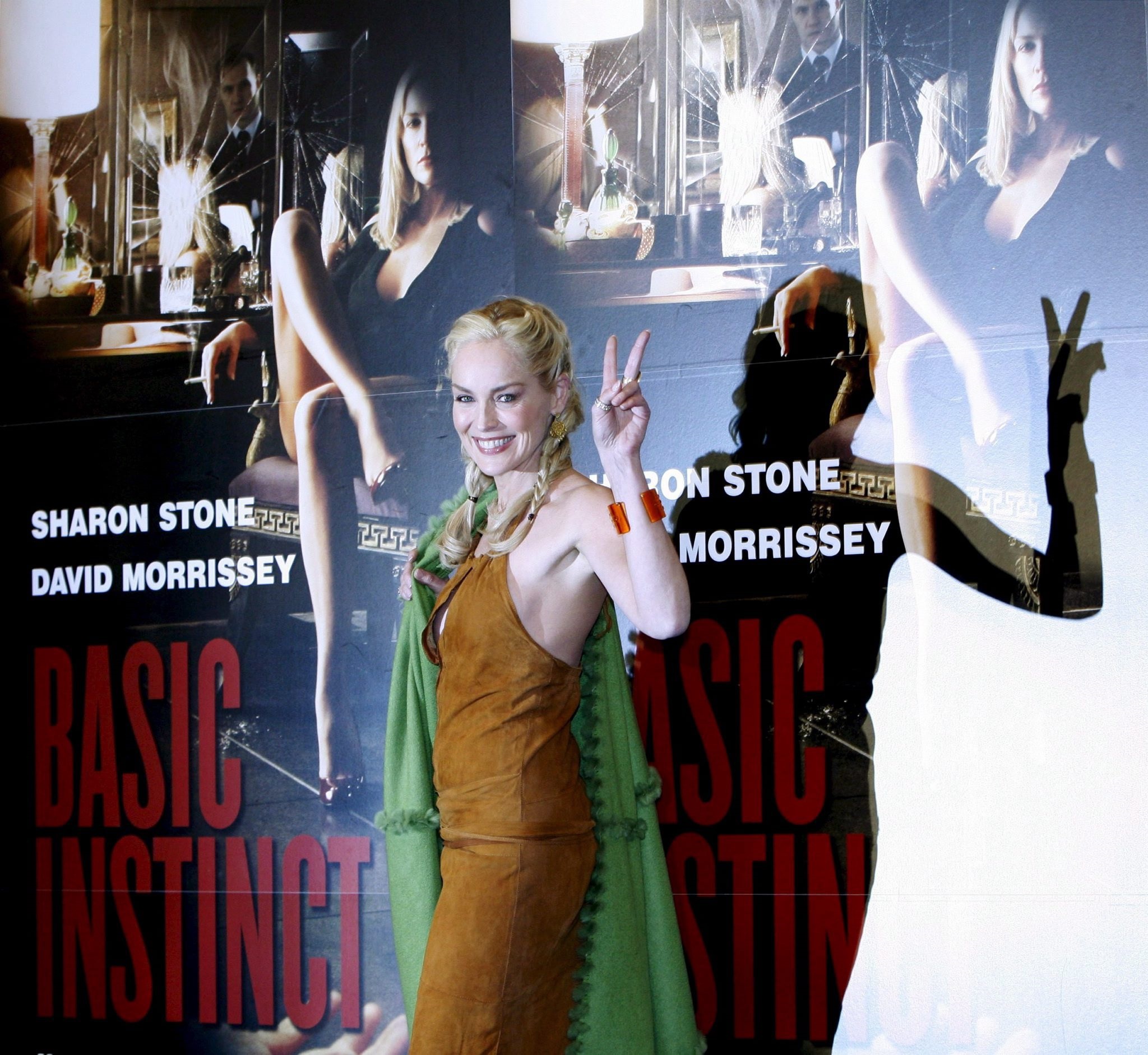H Sharon Stone στο photo call της πρεμιέρας της νέας ταινίας της "Βασικό Ένστικτο 2", το sequel του ερωτικού θρίλερ του 1992, στο Βερολίνο, 22 Μαρτίου 2006