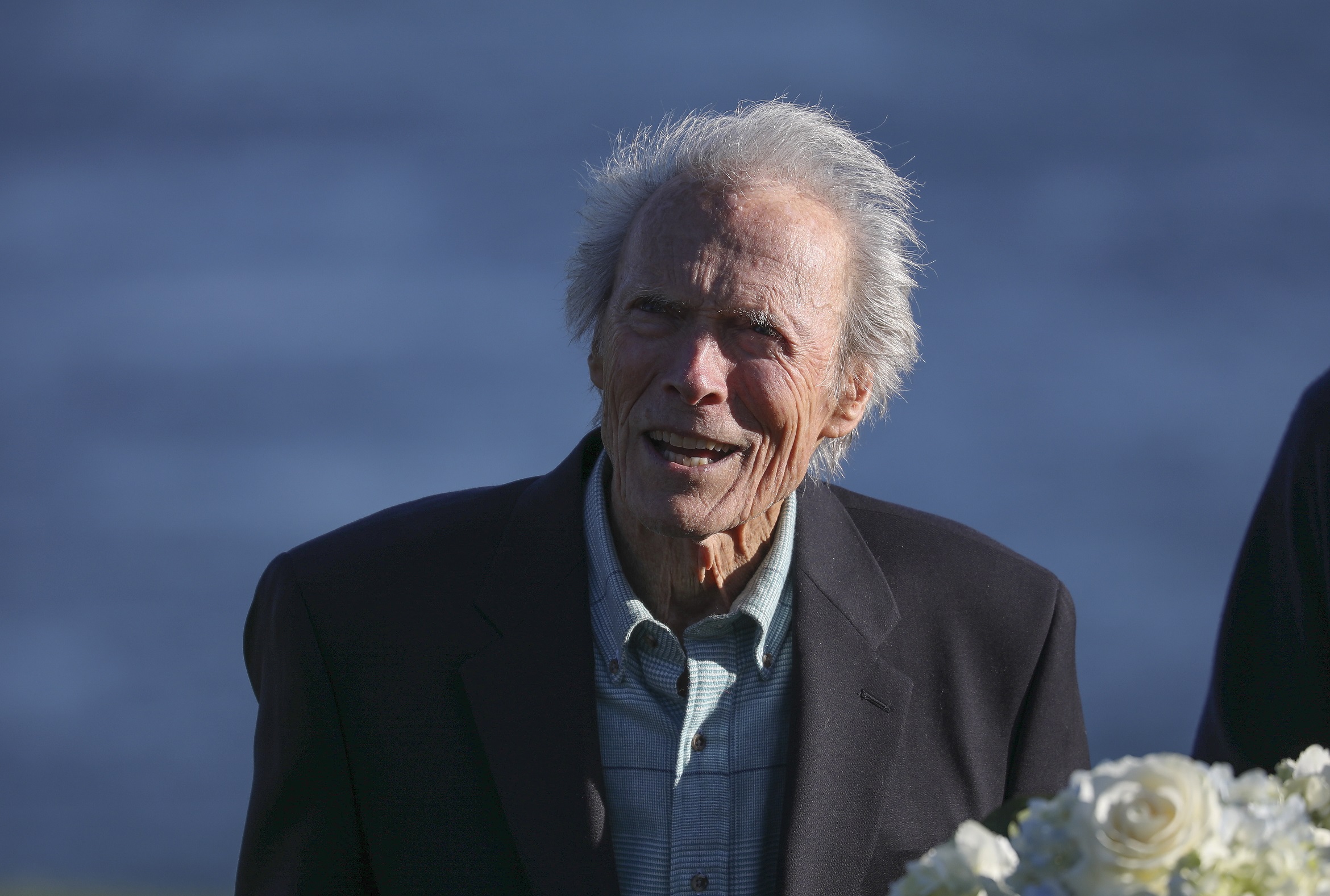 O Clint Eastwood στην τελετή βράβευσης για το AT&amp;T Pebble Beach Pro-Am τουρνουά γκολφ, 6 Φεβρουαρίου 2022