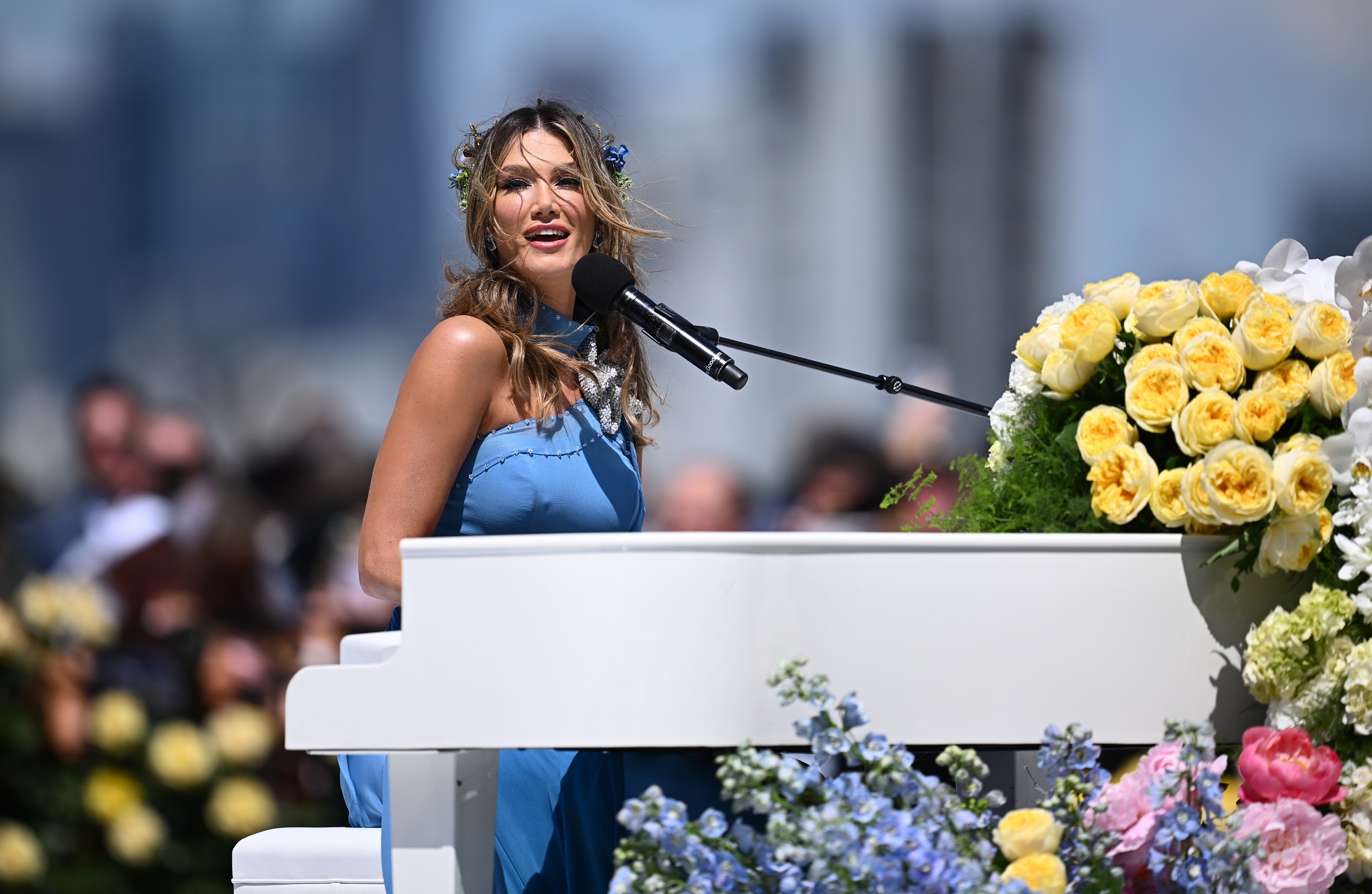 H Delta Goodrem στο Melbourne Cup Day στο Flemington Racecourse στη Μελβούρνη, 7 Νοεμβρίου 2023