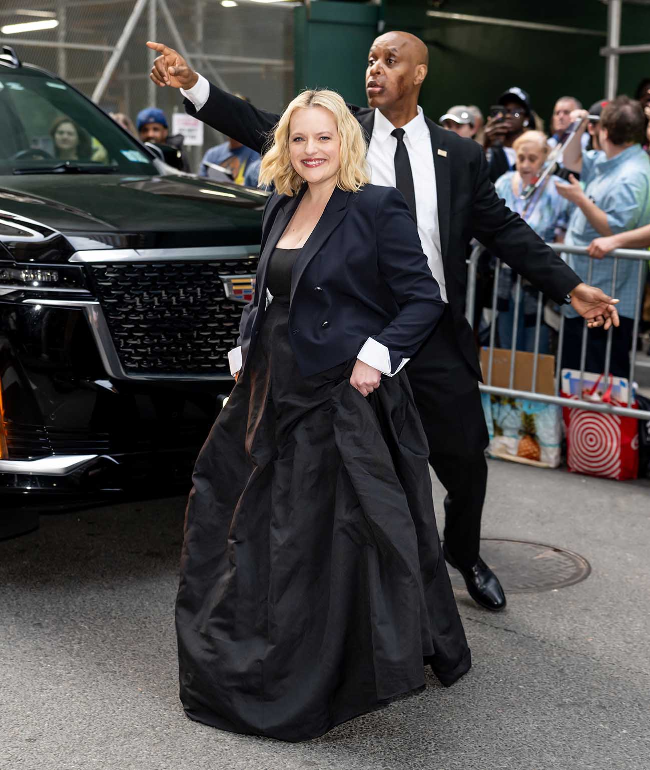 H Elisabeth Moss φτάνει στα βραβεία Gotham TV στο Cipriani Wall Street στις 2 Ιουνίου 2025 στη Νέα Υόρκη.