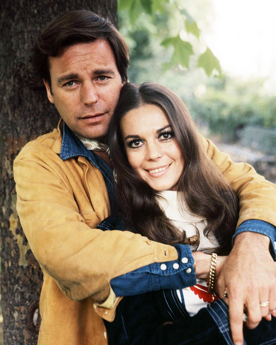 H Natalie Wood (1938 - 1981) και ο σύζυγός της Robert Wagner. Φωτογραφία του 1972.