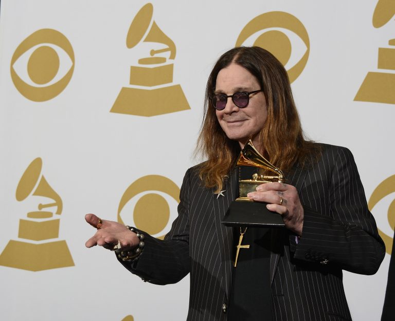 O Ozzy Osbourne των Black Sabbath στα 56α Grammy Awards , 26 Ιανουαρίου 2014