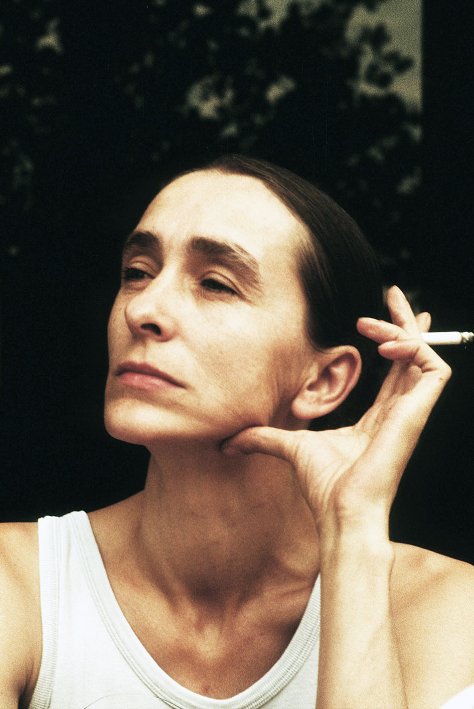 H Γερμανίδα χορεύτρια και χορογράφος Pina Bausch (1940 – 2009), στις 27 Οκτωβρίου 1990 στο Παλέρμο της Ιταλίας.