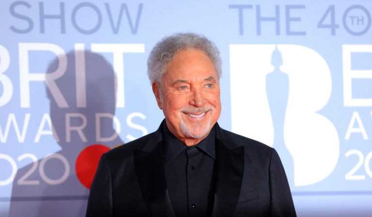 Ο Tom Jones στα Brit Awards 2020 στο O2 Arena στο Λονδίνο, 18 Φεβρουαρίου 2020