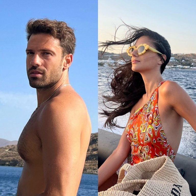 Κωνσταντίνος Αργυρός και Αλεξάνδρα Νίκα σε καλοκαιρινές πόζες