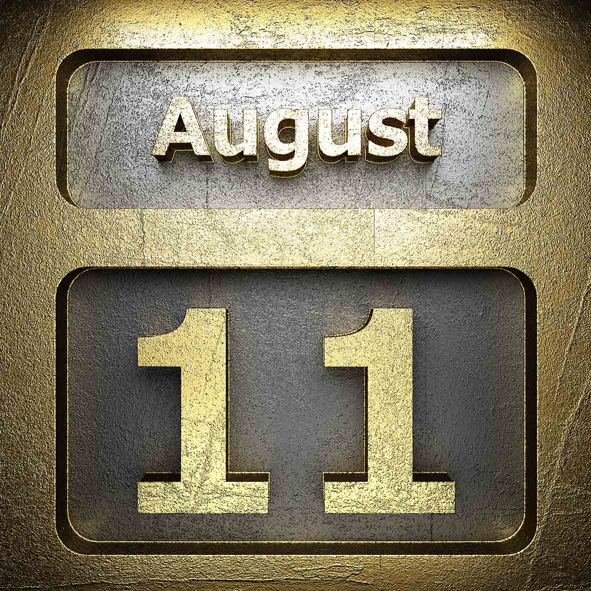 Ημερολόγιο Αύγουστος 11