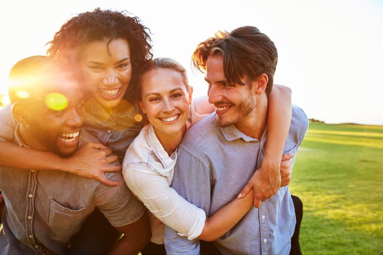 Φίλοι περνάνε καλά