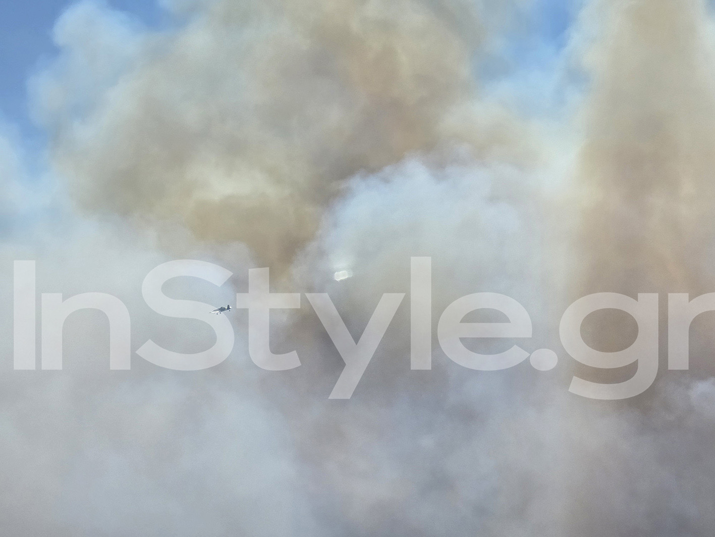 Φωτιά στη Δροσοπηγή Αγιο Στέφανο