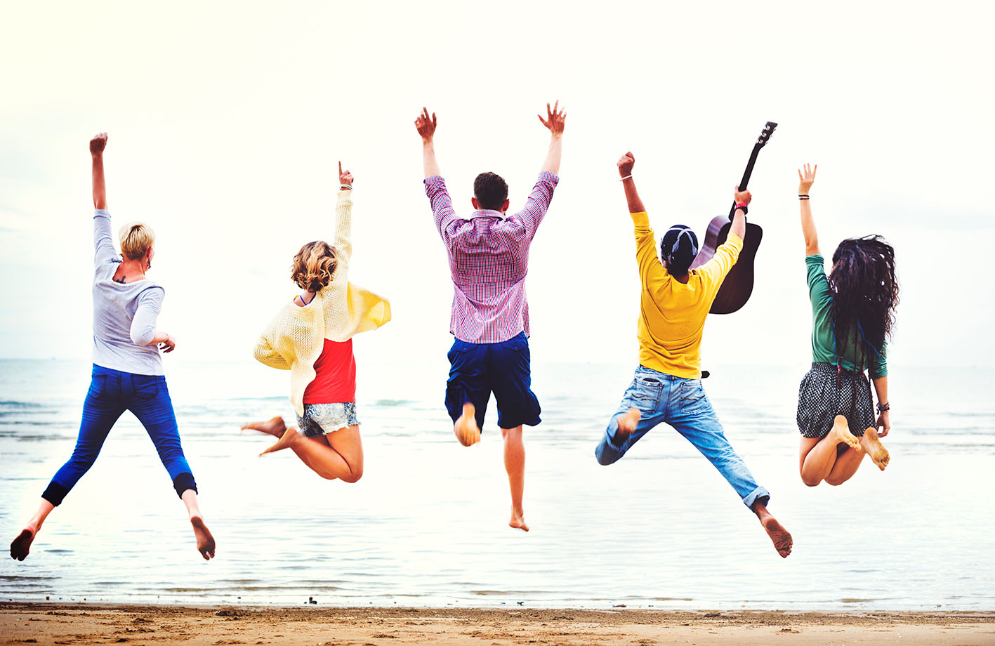 Φίλοι πηδάνε