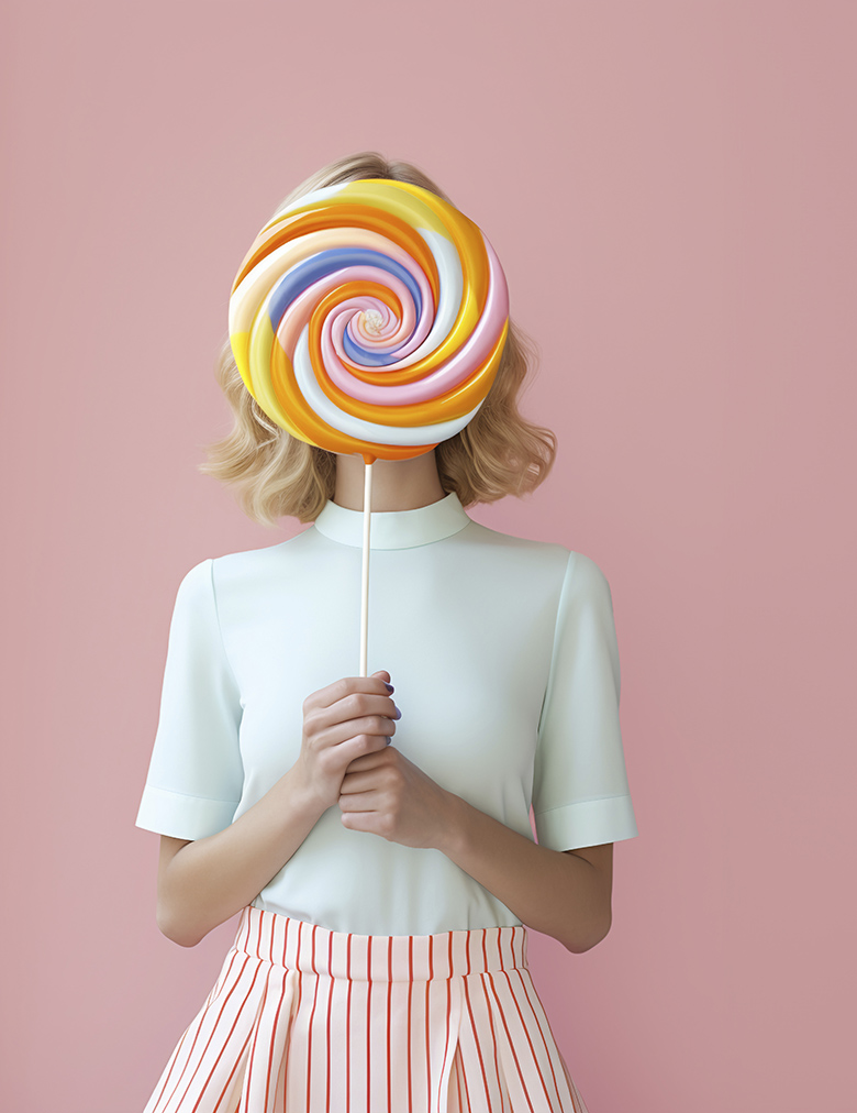 Γυναίκα με γλειφιτζούρι