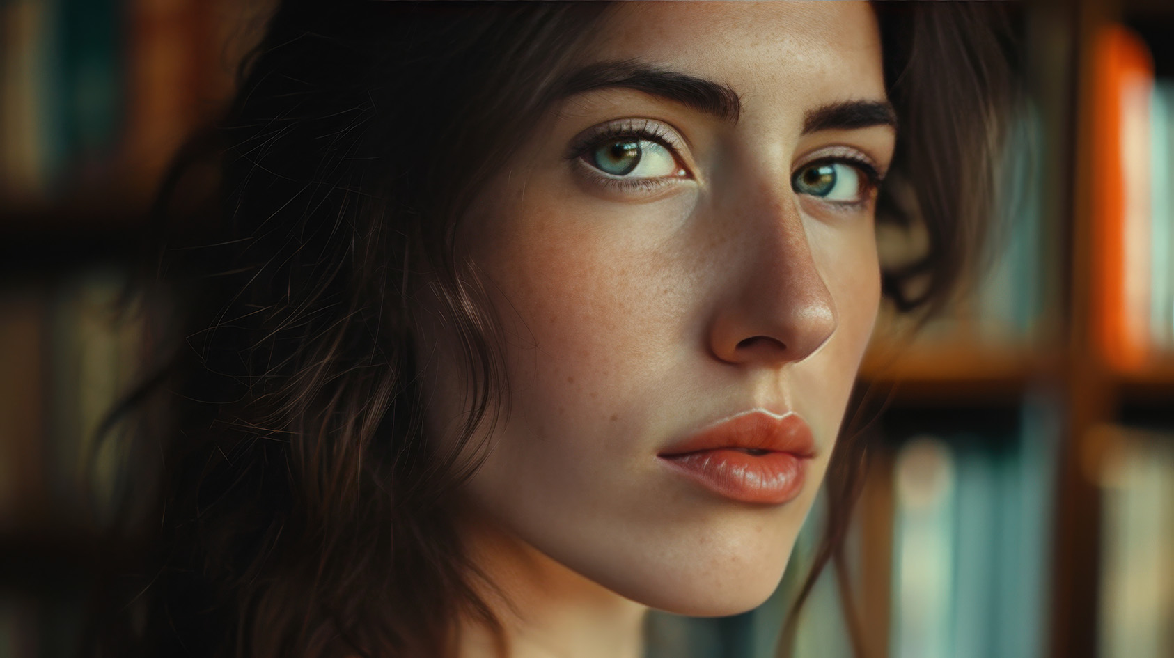 Γυναίκα κοντινό