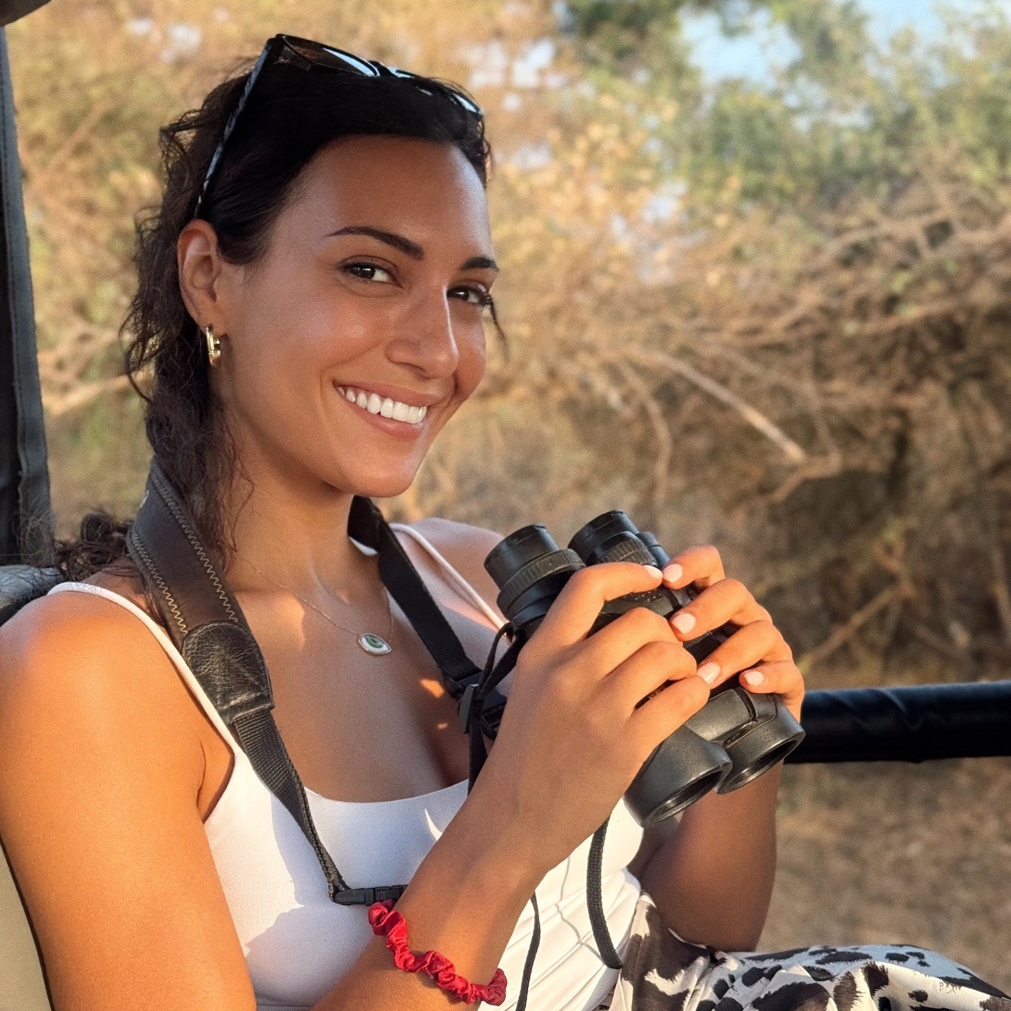 Η Ευγενία Σαμαρά για σαφάρι στη Σρι Λάνκα