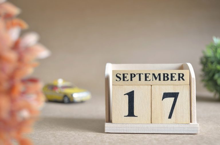 Ημερολόγιο Σεπτέμβριος 17