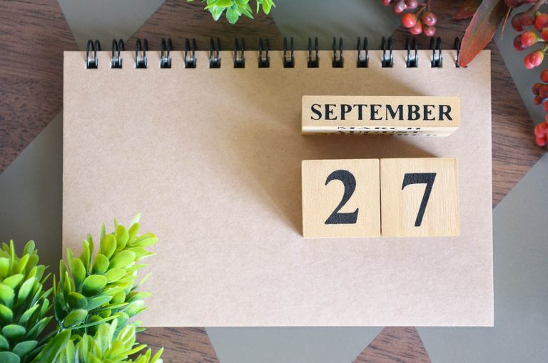 Ημερολόγιο Σεπτέμβριος 27