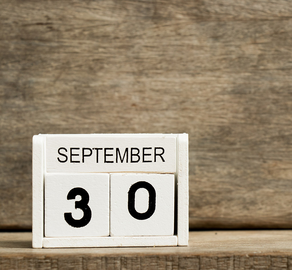 Ημερολόγιο Σεπτέμβριος 30