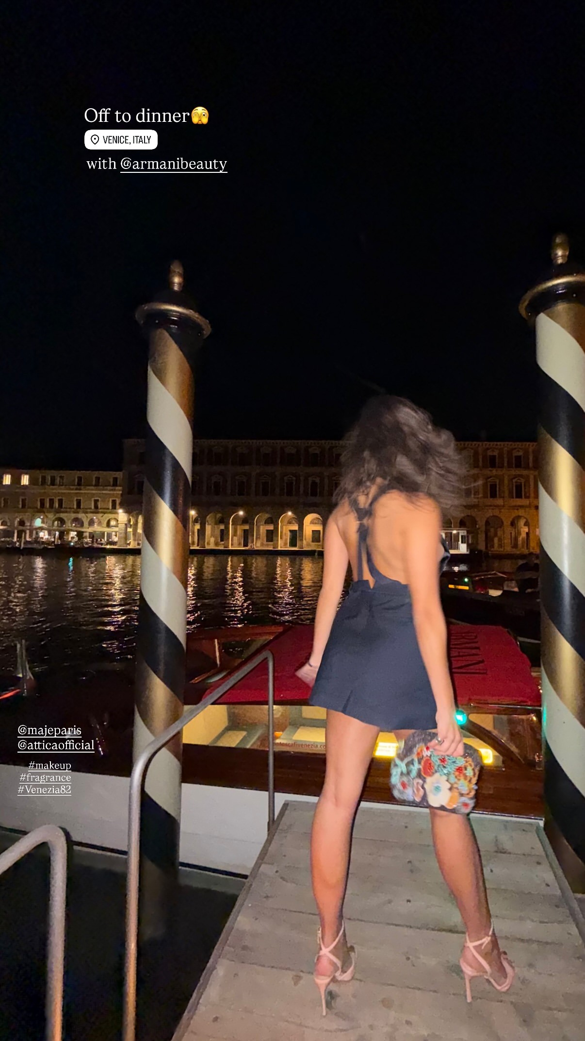 Η Δανάη Παππά στη Βενετία