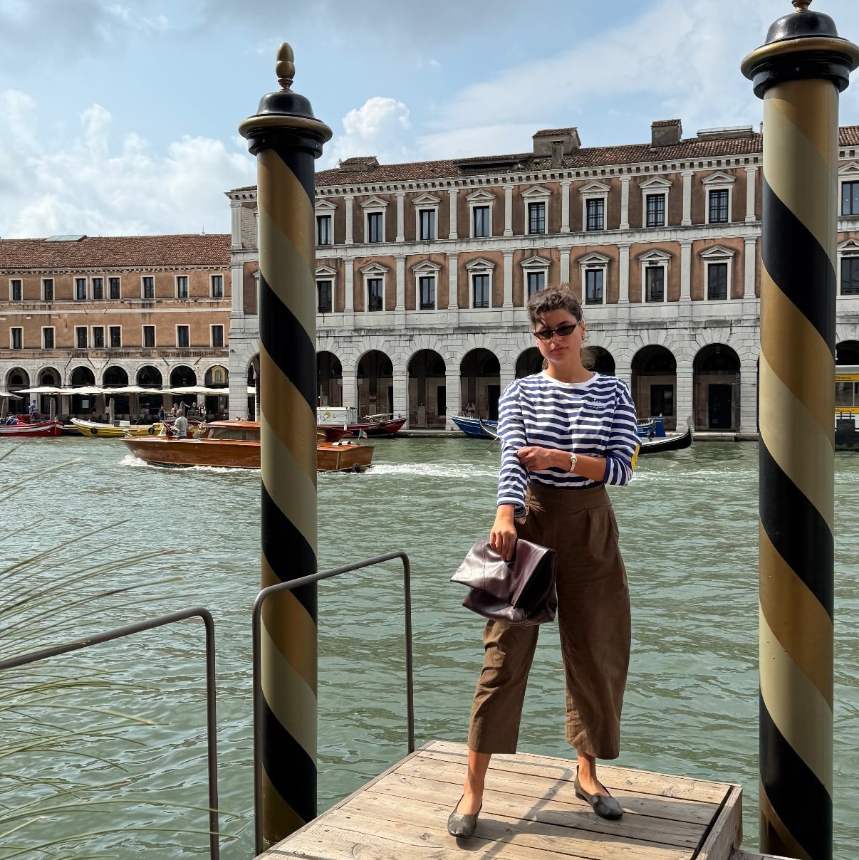 Η Δανάη Παππά στη Βενετία