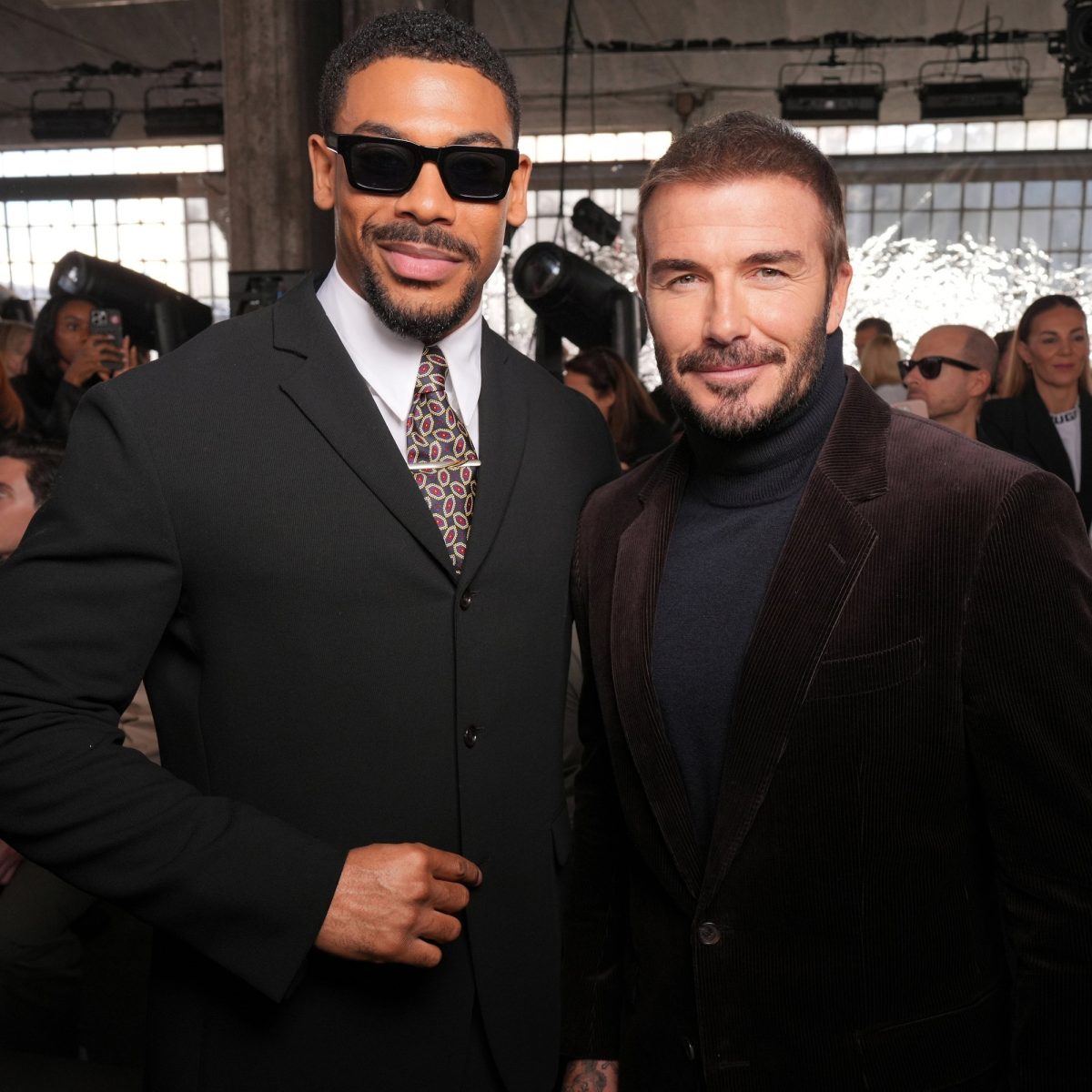 Aaron Pierre και David_Beckham