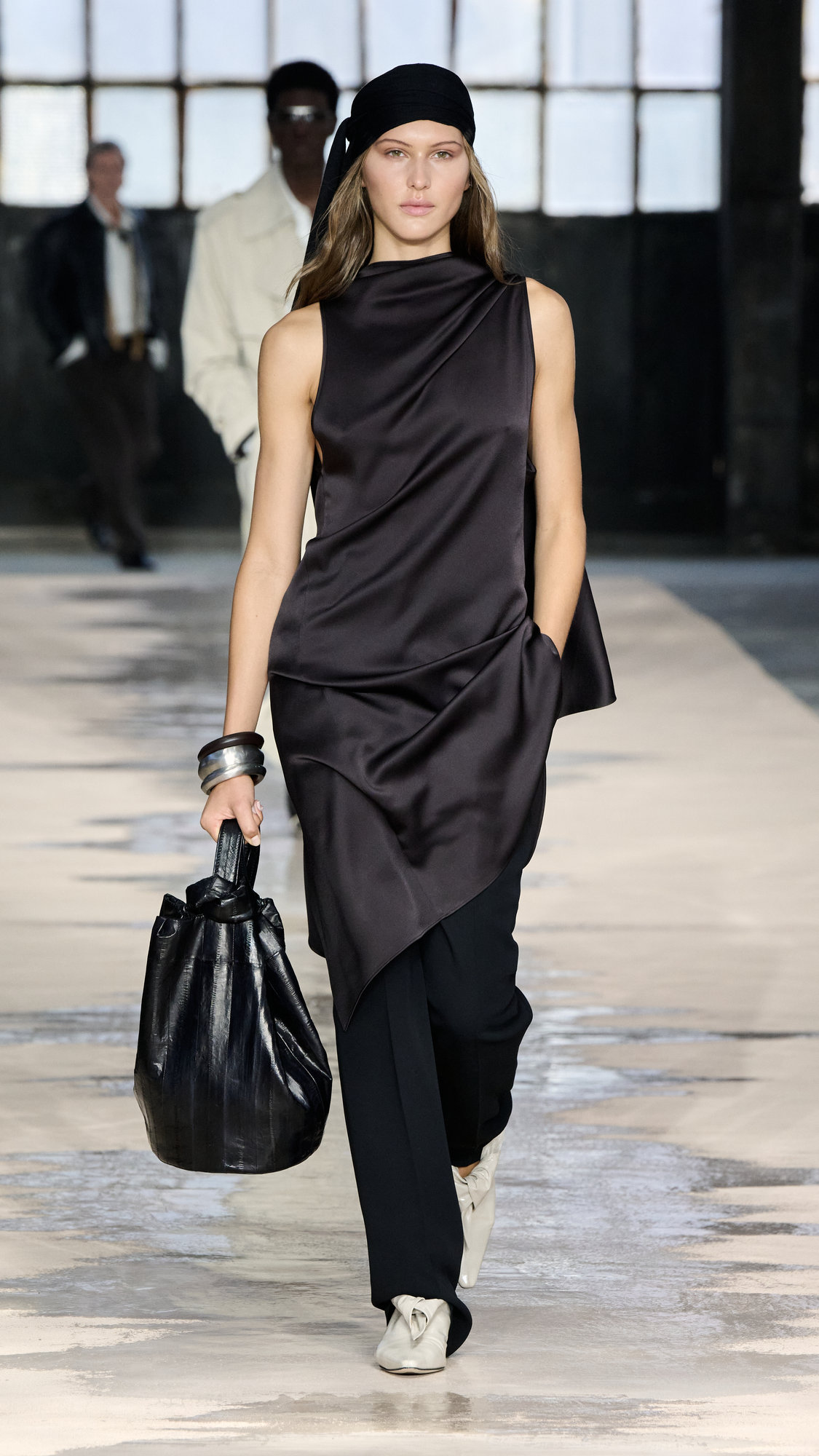 boss μοντέλο σε πασαρέλα